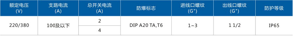 BXX51-DIP粉塵防爆動力檢修箱注意技術參數(shù).jpg
